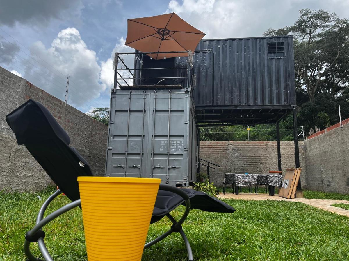 Container-Spa Quente, Projetor Cine, Lareira, Churrasqueira-20Km De Brotas Torrinha Exterior foto